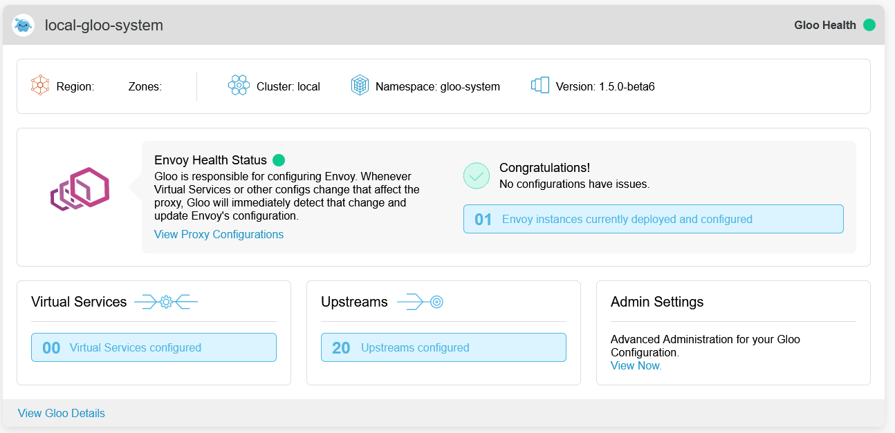 Gloo Edge Instances Overview