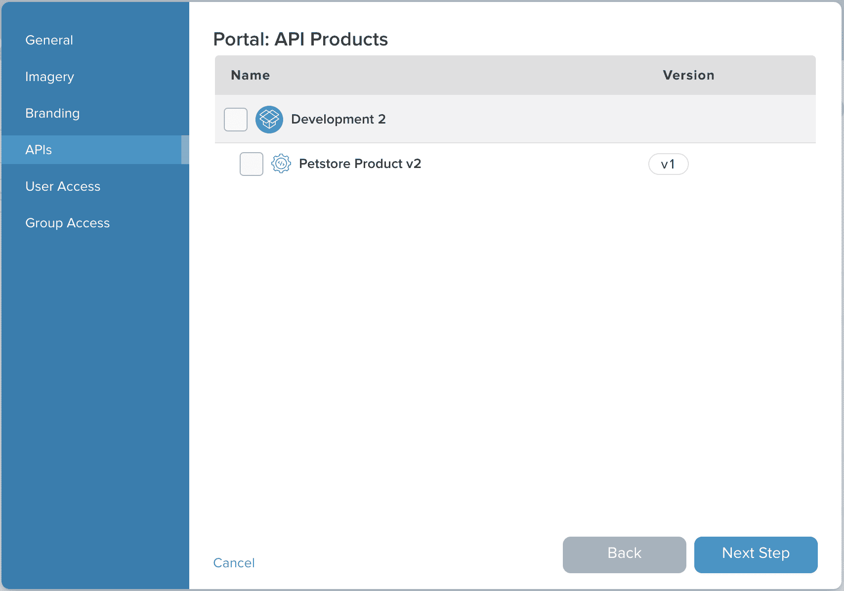 Admin Dashboard Create Portal APIs
