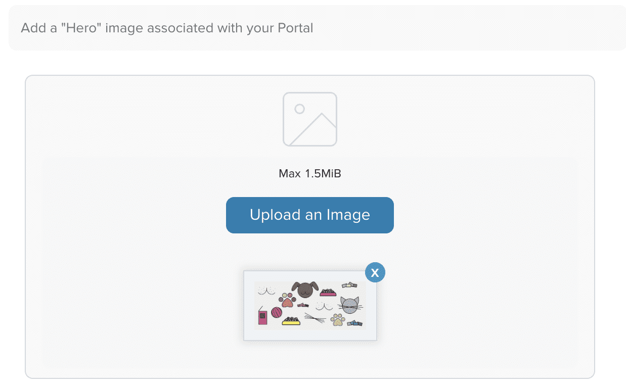 Admin Dashboard Create Portal Upload