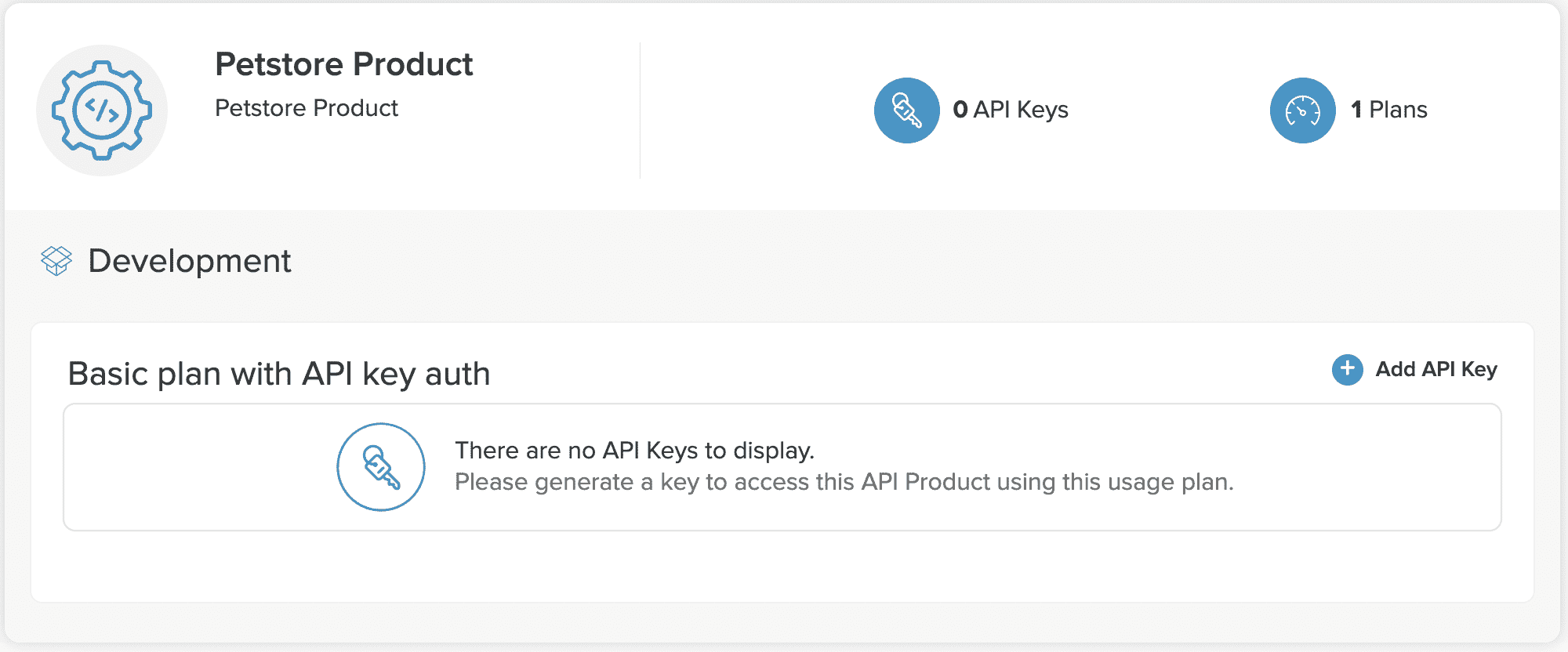 APIs Add Keys