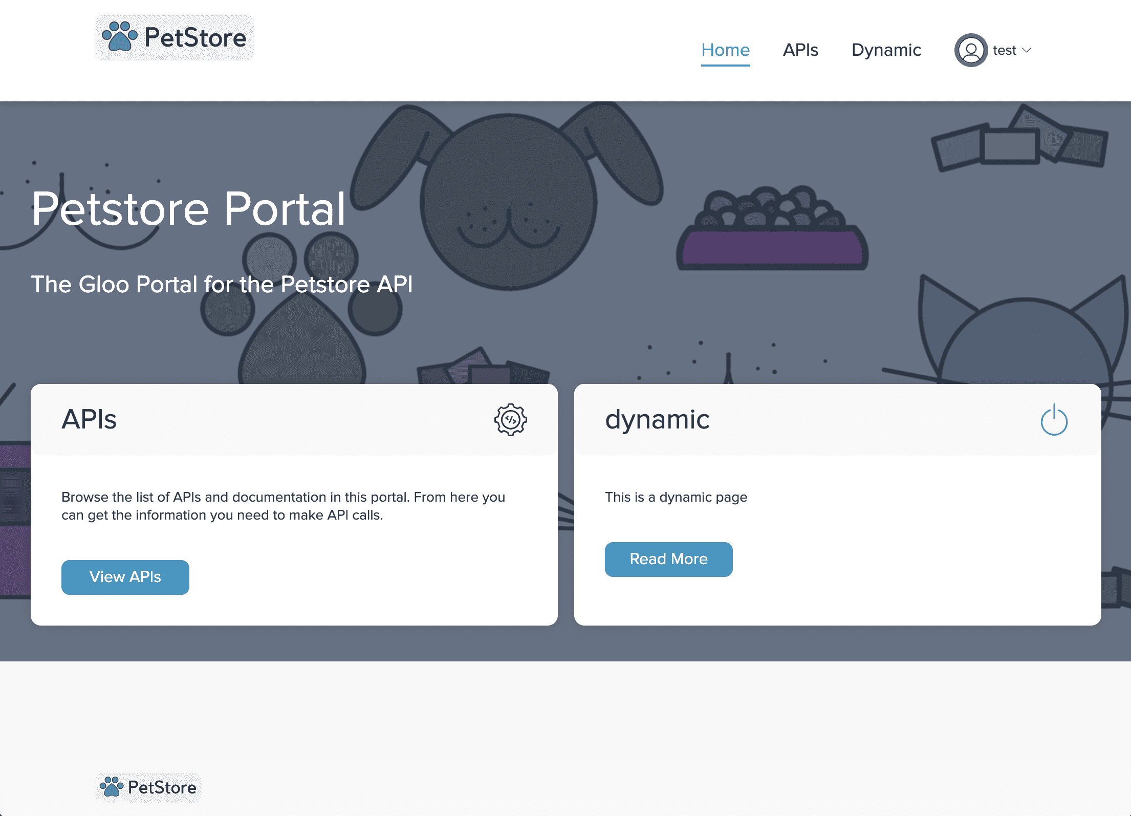 Created Dynamic Page In Portal UI