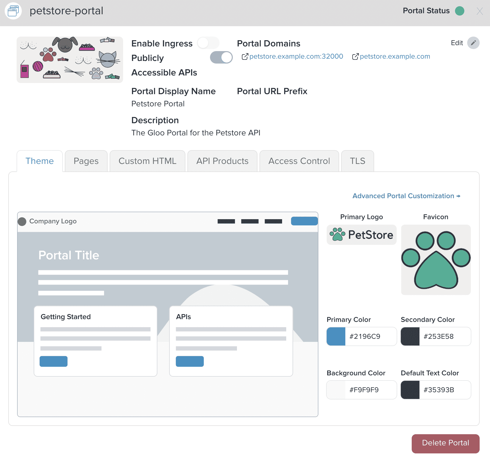 Portal Customization