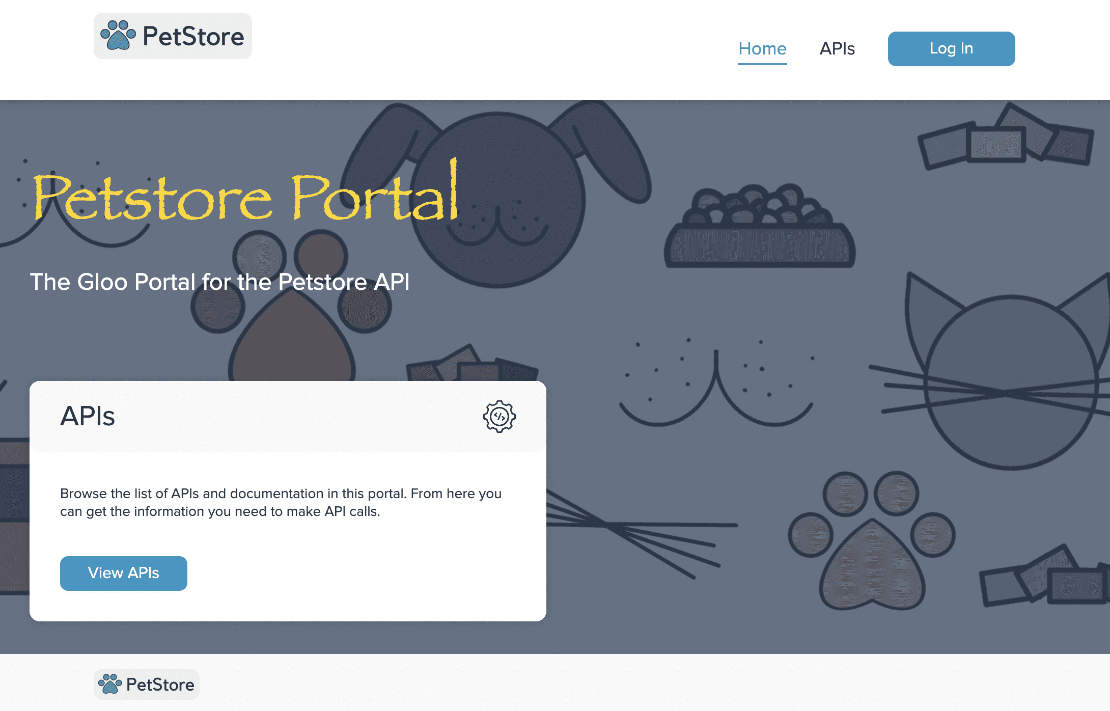 Portal UI  customized title