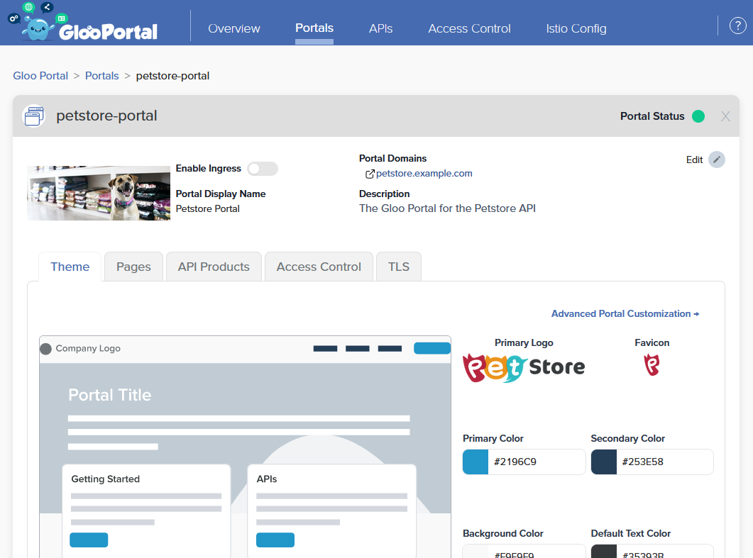Portal Screenshot